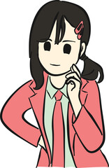 Flat Women Vector Element