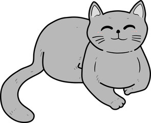 cute cat cartoon