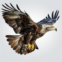 bald eagle in flight