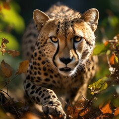 portrait of a cheetah