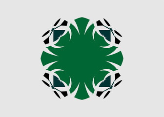 Obraz premium mandala illustration motif flower art hand composition combination pattern art beautiful