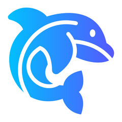 dolphin Gradient icon