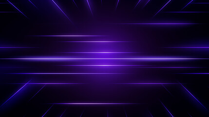 Abstract square technology dark blue purple gradient background with digital geometric shape and line. Abstract technology futuristic glowing blue and purple light lines with speed motion blur effect. - obrazy, fototapety, plakaty