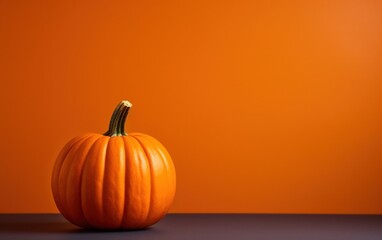 a pumpkin on a table