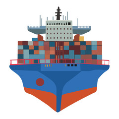 A cargo ship or freighter is a merchant ship that carries cargo, goods, and materials from one port to another. 