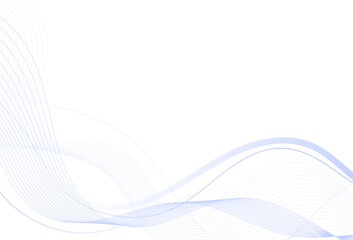 abstract background white. wave effect. blue wave lines pattern. style.vector illustration