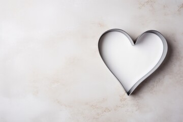a heart shaped cookie cutter - Powered by Adobe