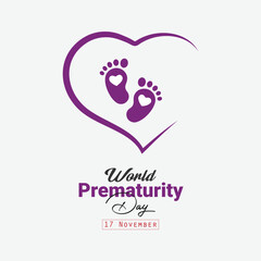 Vector World Prematurity Day Design Resources