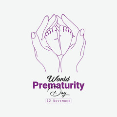 Vector World Prematurity Day Design Resources