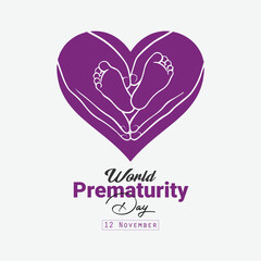 Vector World Prematurity Day Design Resources