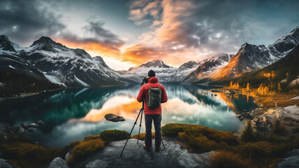 Obraz premium Exploring the beauty of landscape photography