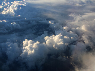 Cumulus clouds