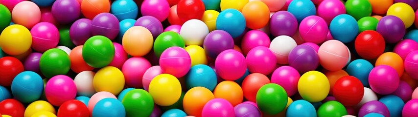 Fototapeta na wymiar a pile of colorful balls