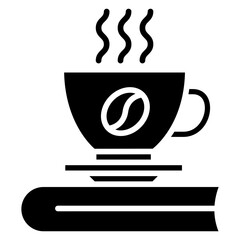 coffee break glyph icon