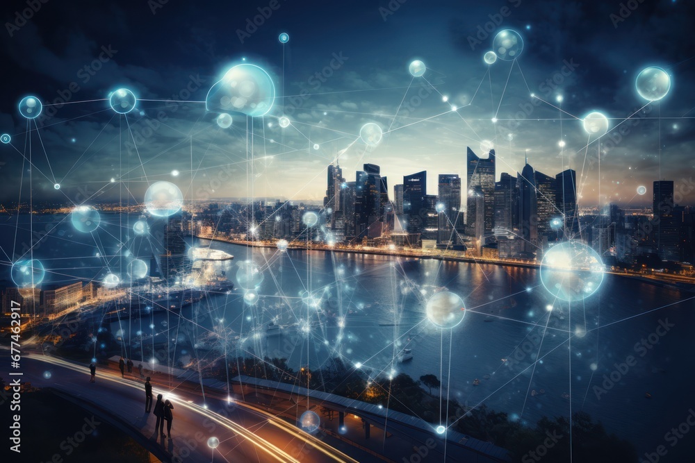 Poster wireless networks and the concept of wireless network cities to store official research data.