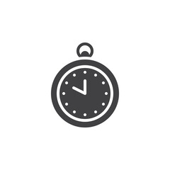 Stopwatch time vector icon