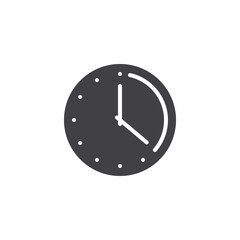 Clock timer vector icon