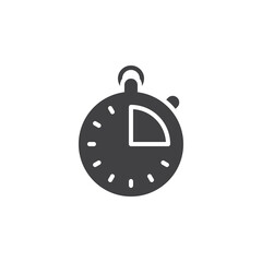 Countdown timer vector icon