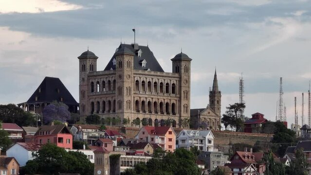 Queen's Palace also known as Rova of Antananarivo, in Antananarivo. Madagascar.