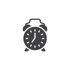 Alarm clock vector icon