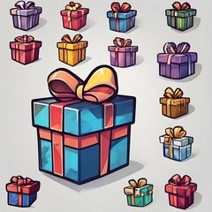 Gift Box Background Very Cool