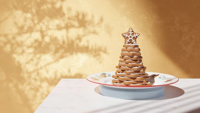 chocolate cake celebration party with empty space for ads 