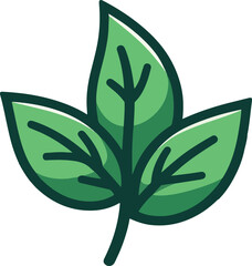 green leaf icon