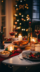 Rustic Chic Christmas Dining Experience