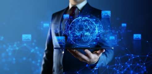 Message Email Mail Communication Online Chat Business Internet Technology Network Concept