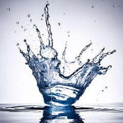 splash effect of orange juice