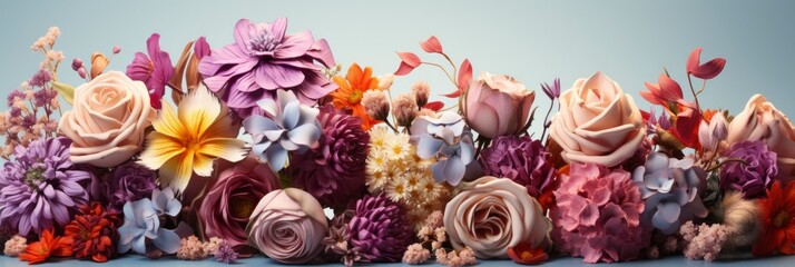 Fototapeta na wymiar Flowers Studio , Banner Image For Website, Background Pattern Seamless, Desktop Wallpaper