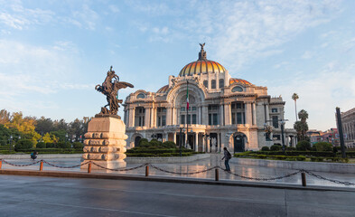 Mexico City - The Fine Arts Palace aka Palacio de Bellas Artes