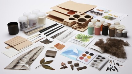 Mini kit for student Eco-Friendly Craft Kits Develop craft kits using sustainable, eco-friendly materials These kits could focus on making items like recycled paper, natural dyes, and home decor