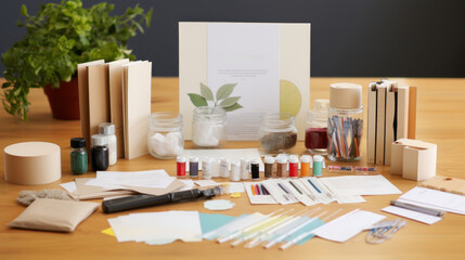 Mini kit for student Eco-Friendly Craft Kits Develop craft kits using sustainable, eco-friendly materials These kits could focus on making items like recycled paper, natural dyes, and home decor