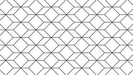Fototapeta premium seamless pattern with hexagons