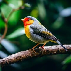 robin on a branch