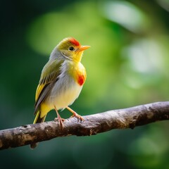 robin on a branch