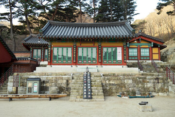 Obraz premium Temple of Bohyeonsa, South korea