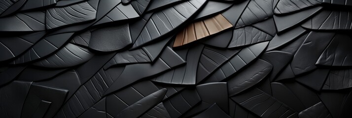 Black Flexible Shingles Pattern Seamless Background , Banner Image For Website, Background Pattern Seamless, Desktop Wallpaper