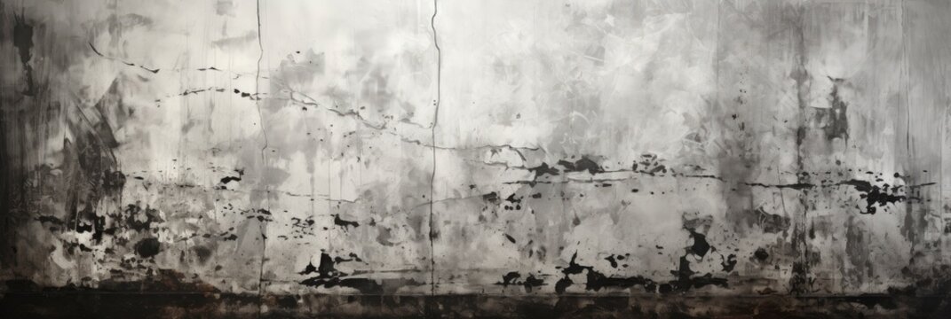 Black White Background Distressed Wall Texture , Banner Image For Website, Background Pattern Seamless, Desktop Wallpaper