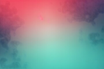 Obraz premium Grain Blur Gradient Noise Wallpaper Background Grainy Noisy Textured Blurry Color Texture Teal Aqua Pink.