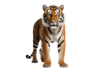 A tiger isolated on transparent background.