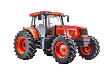 Obraz premium A tractor isolated on transparent background.