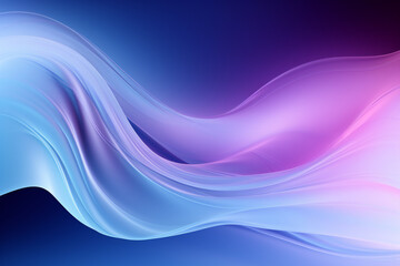 Obraz premium Purple cool wave background material, Generative AI 