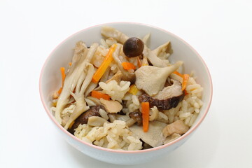 キノコとツナの炊き込みご飯