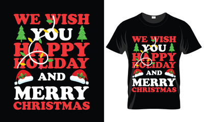 Merry Christmas Trend T-shirt Design