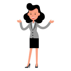 women set pose in gray suits set