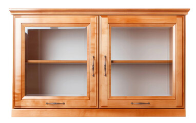 Bespoke Birch Wood Kitchen Cabinets On Transparent PNG