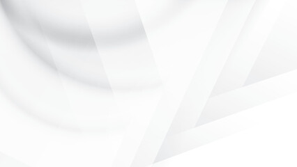 Abstract geometric white and gray color background. Vector illustration. © BK_graphic