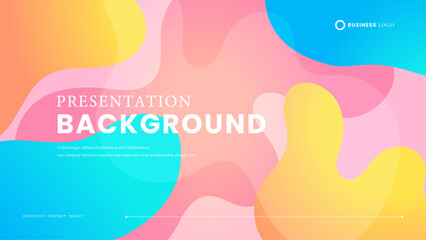 Colorful colourful vector modern and simple background with shapes